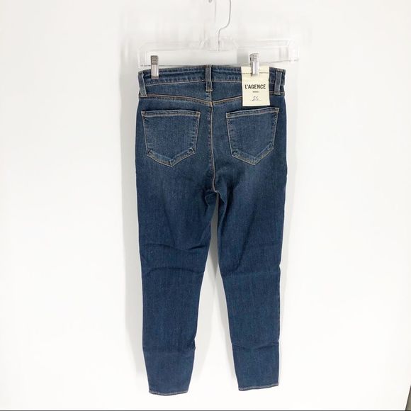 L’Agence NWT Margot High Rise Skinny Jeans sz 25 - Picture 4 of 7